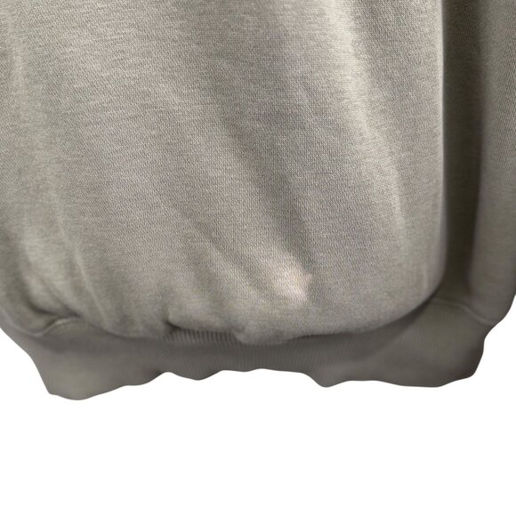 Nike Center Check Olive Crewneck Sweatshirt S Distressed Look - Picture 13 of 16